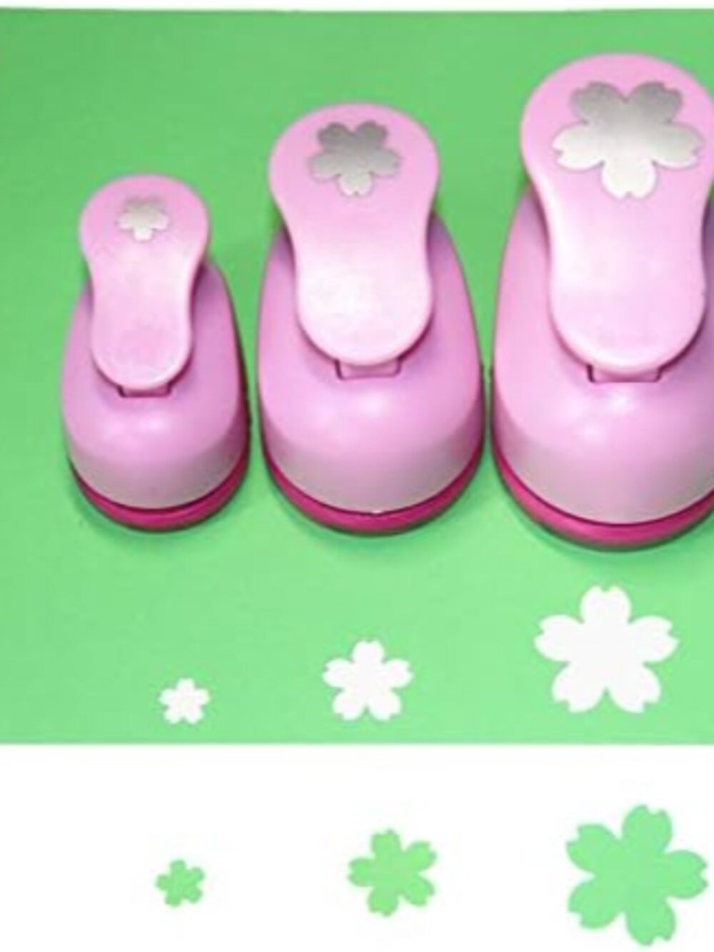 Crafts Punch Set 8mm 15mm 25mm Paper Punches 3pcs/Set Flowers